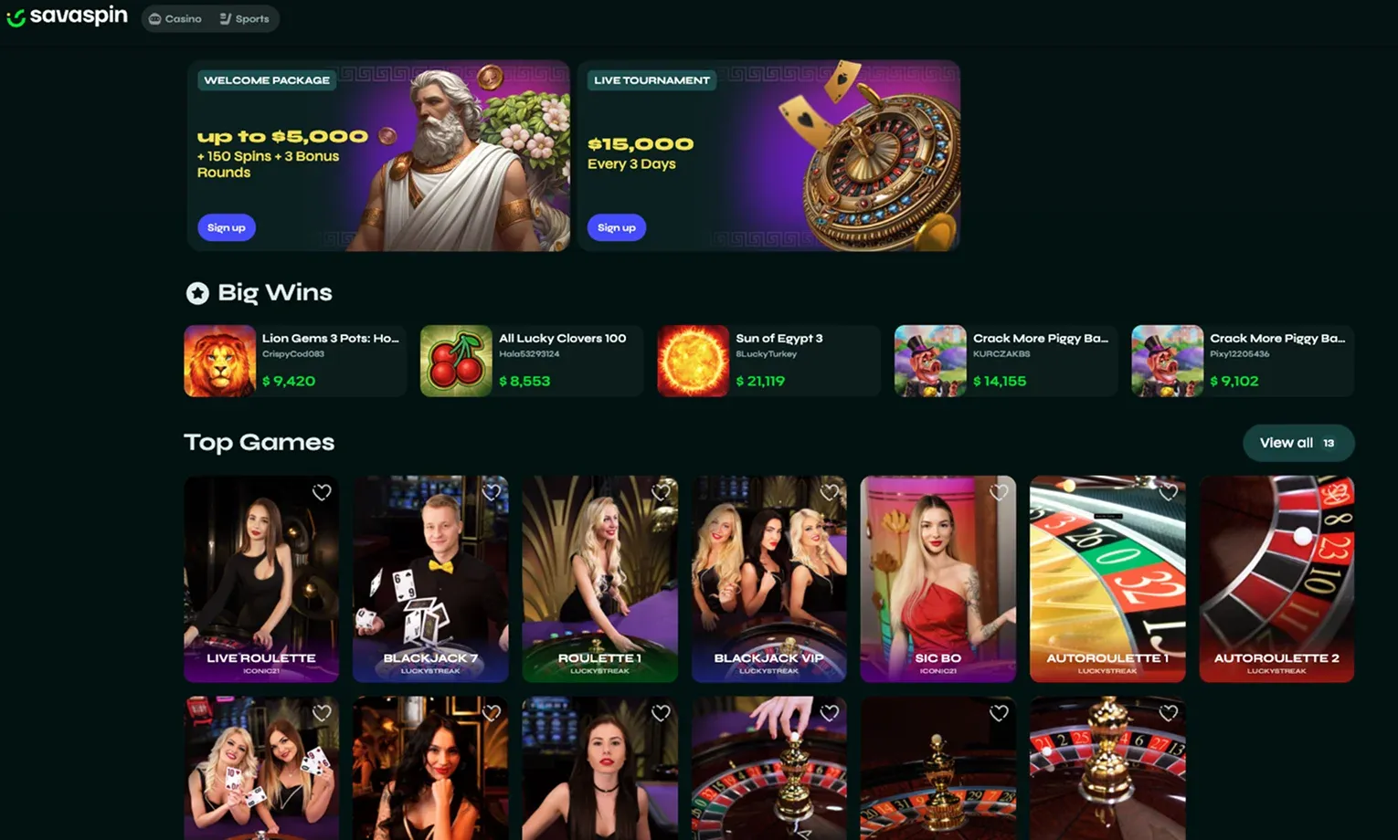 Savaspin Casino5.webp